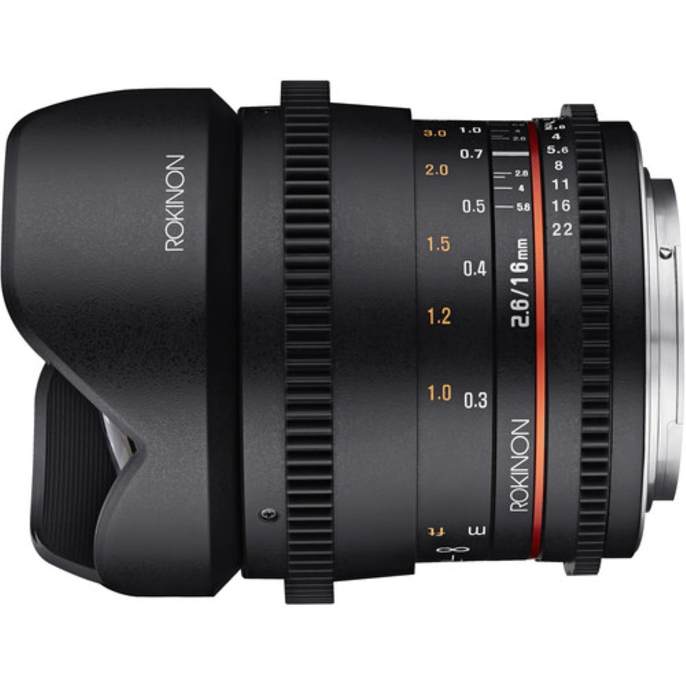 Rokinon 16mm T2.6 Full Frame Cine DS Lens for Sony E Mount