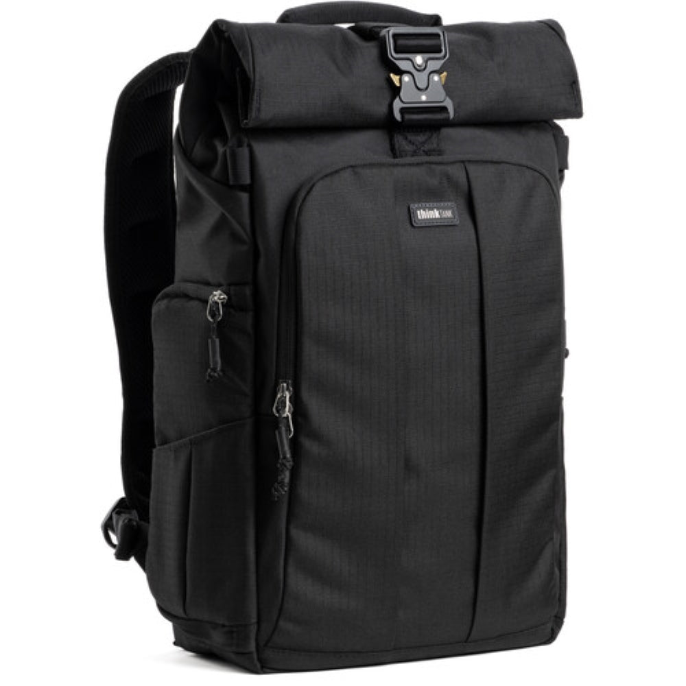 Think Tank Photo FocusPoint Rolltop Camera Backpack | Asphalt Black, 22 L