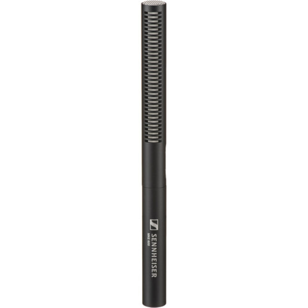 Sennheiser MKE 600 Shotgun Microphone Bundled with Universal Shockmount + 20-Feet XLR Microphone Cable + Microfiber Cleaning Cloth (4 Items)