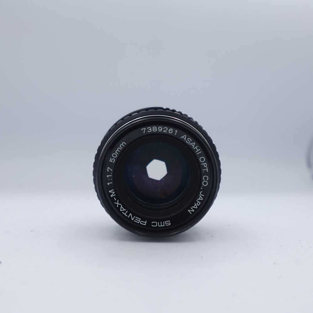 Used Pentax-M SMC 50mm f/1.7 SLR Lens | Black | U9