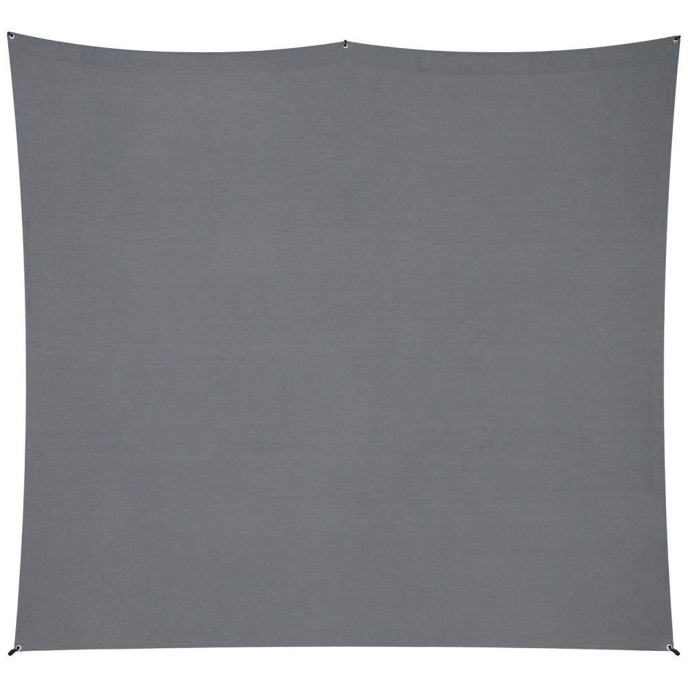 Westcott X-Drop Pro Fabric Backdrop Kit | Neutral Gray, 8 x 8'