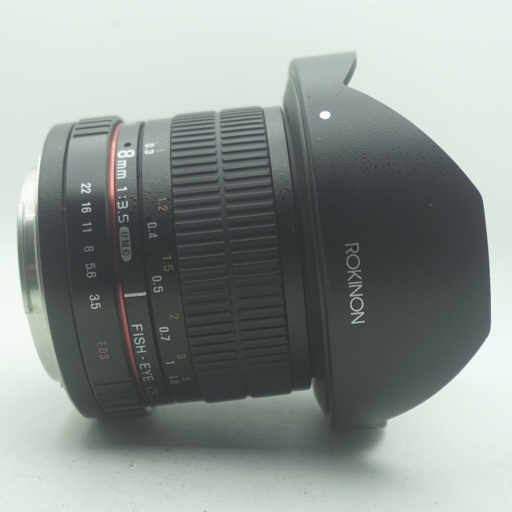 Used Rokinon EF 8mm F/3.5 | U8