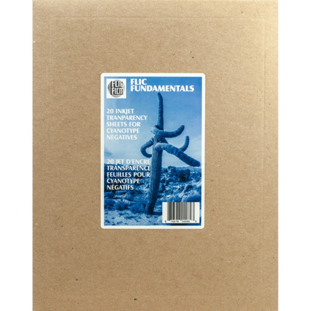 Flic Film Cyanotype Transparency Film | 20 Sheets
