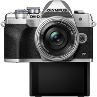 Olympus OM-D E-M10 Mark IV Mirrorless Digital Camera | Body Only, Silver