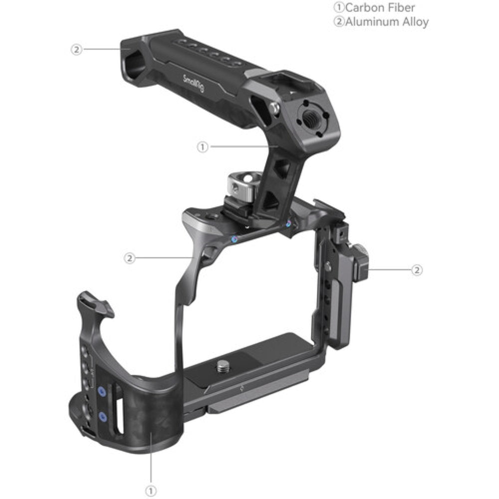 SmallRig "Rhinoceros" Basic Cage Kit for Sony Alpha 7R V / Alpha 7 IV / Alpha 7S III