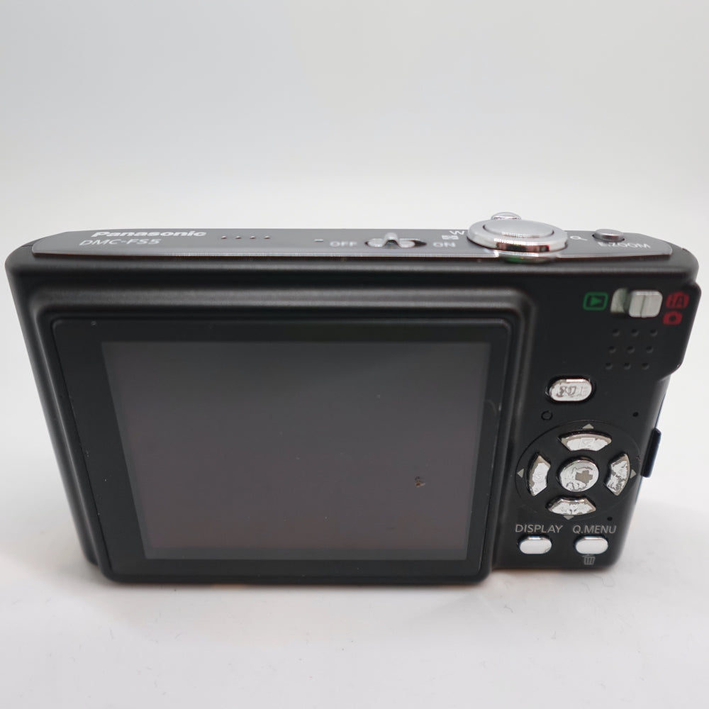 Used Panasonic Lumix DMC-FS5 Digital Point and Shoot Camera | Black | U8+