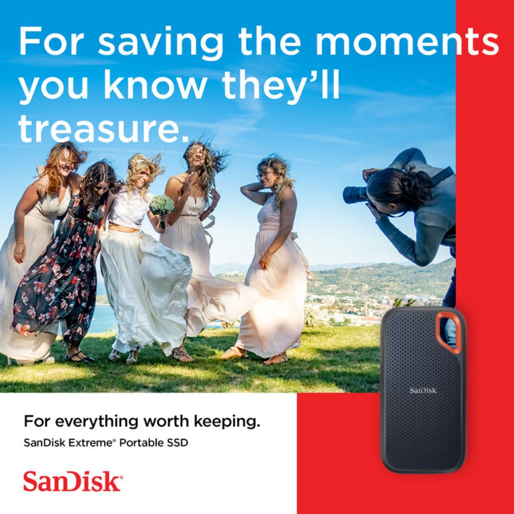 SanDisk 8TB Extreme USB 3.2 Gen 2 Portable SSD