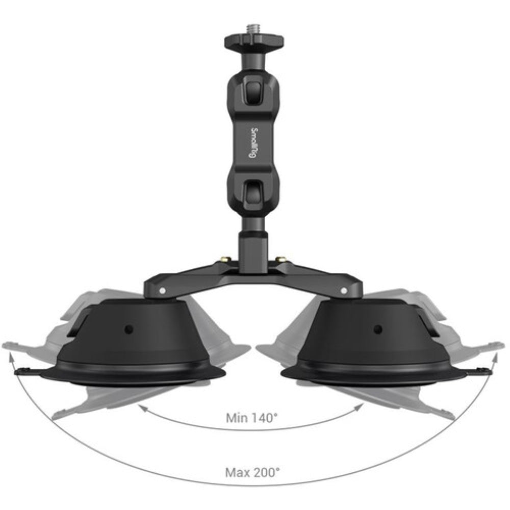 SmallRig Portable Dual Suction Cup Camera Mount SC-2K 3566