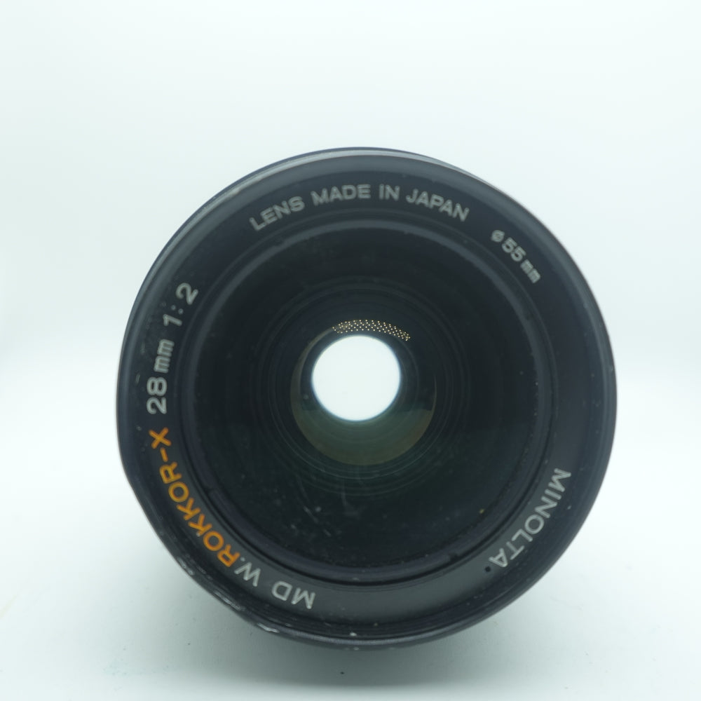 Used Minolta 28mm Rokkor-x F/2 | Black | U8