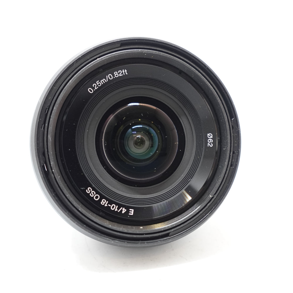 Used Sony 10-18mm f/4 E-Mount OSS Lens | Black | U9