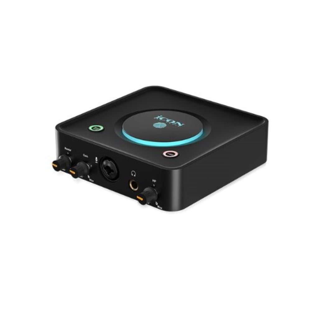 Audio-Technica AT4040 Studio Microphone Bundle with Studio Headphones + XLR Cable + Lightweight Mic Stand + Pop Filter + Icon Pro Audio USolo Recording + Cleaning Cloth (7 Items)