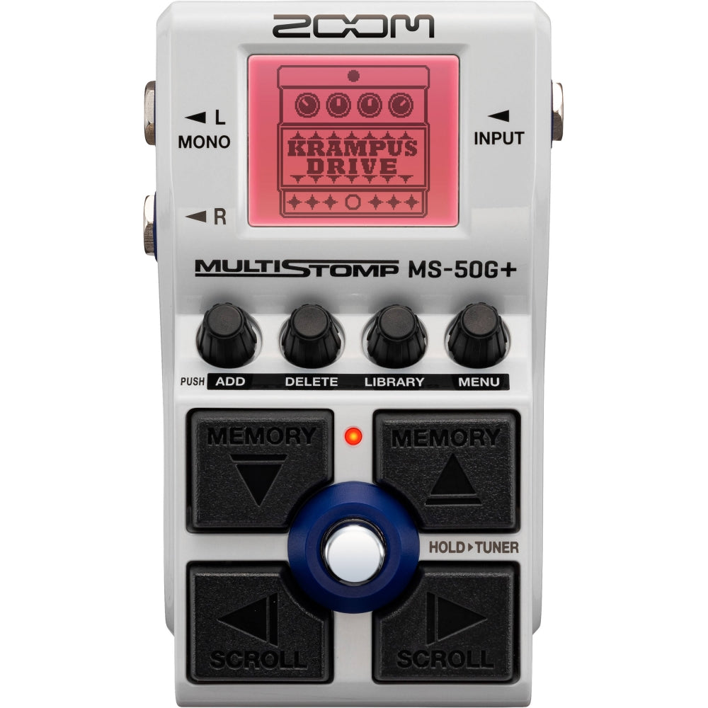 guitar fx pedal Zoom MS-50G+ MultiStomp Multi-FX Guitar Pedal