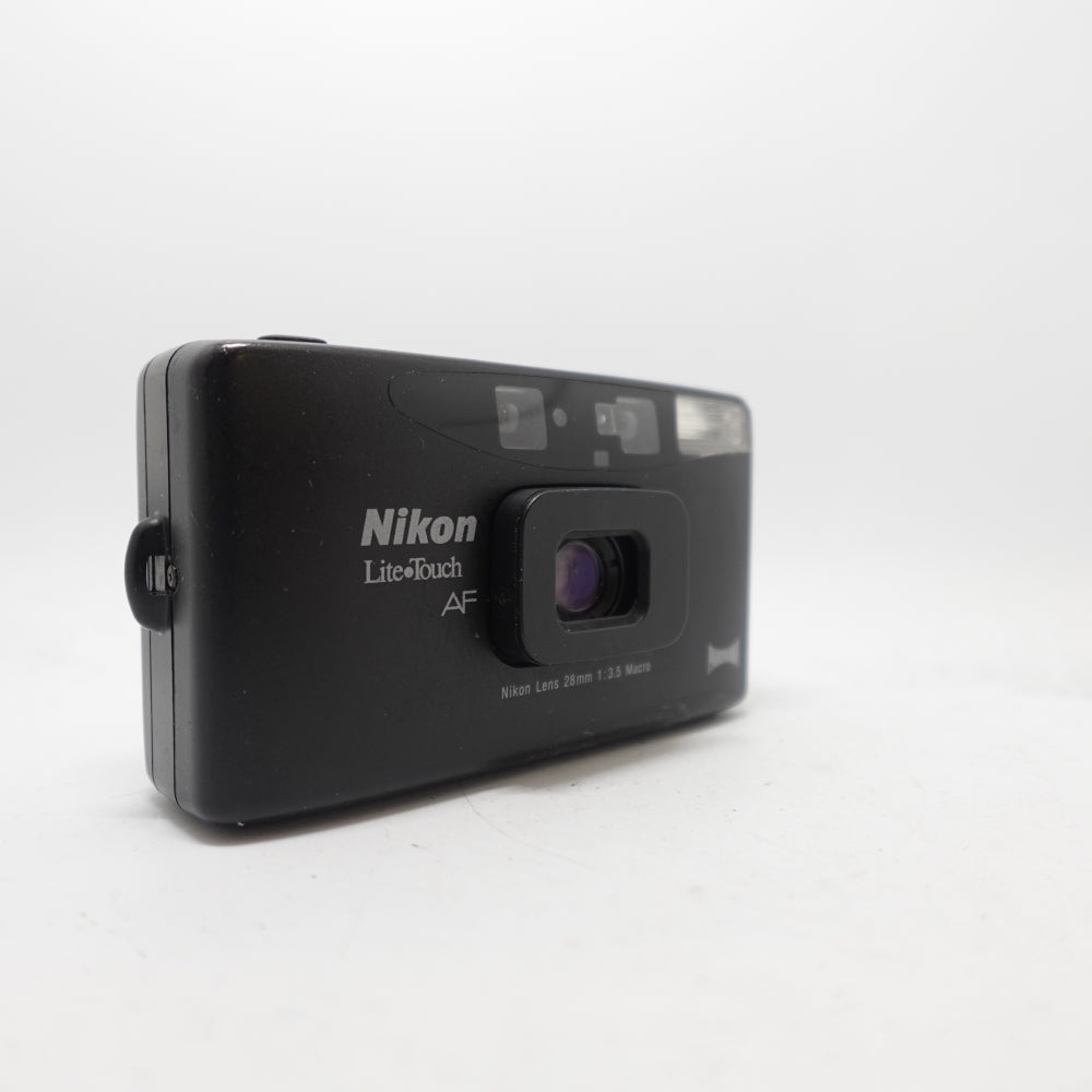 Used Nikon Lite Touch AF 35mm Point and Shoot Camera | Black | U7