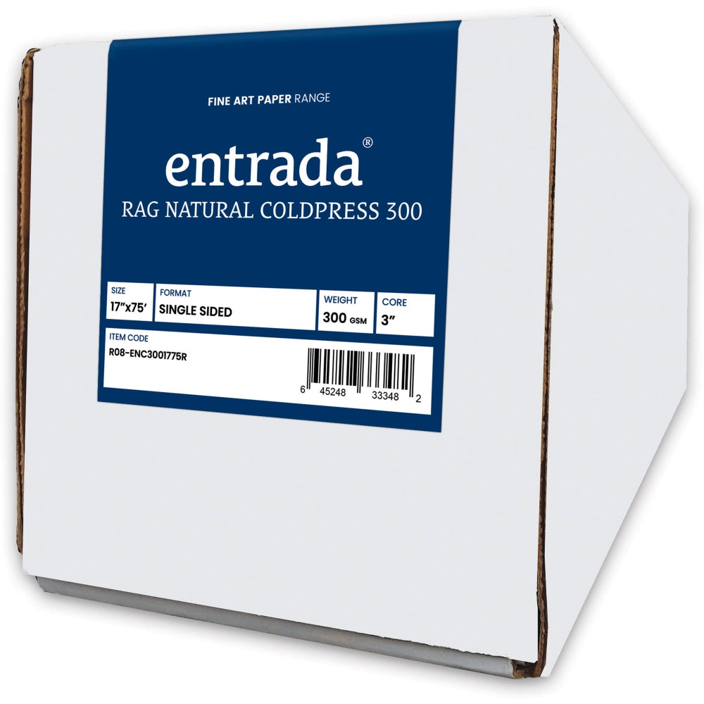 Moab Entrada Rag Natural Coldpress 300 | 17" x 75' Roll