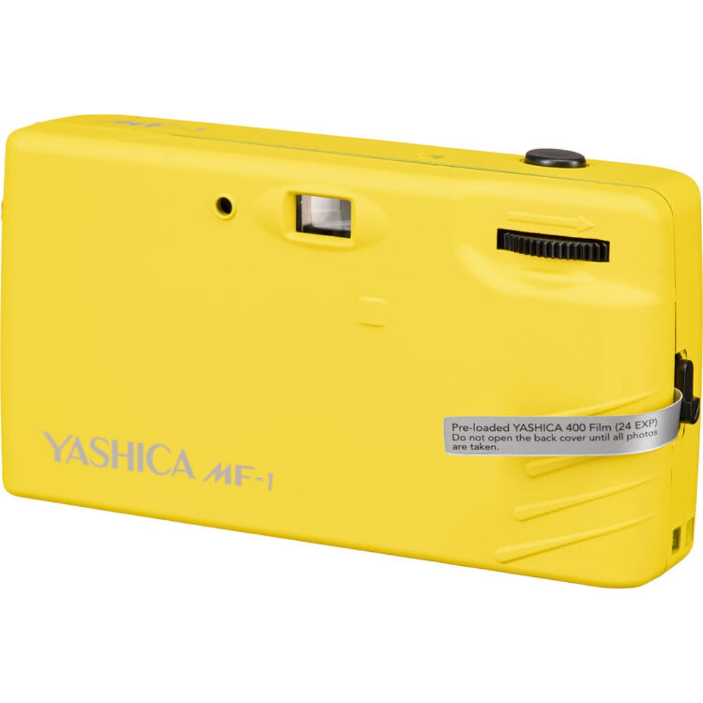 Yashica MF-1 Snapshot 35mm Film Camera | Yellow