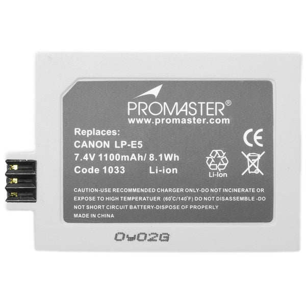 Promaster LP-E5 XtraPower Lithium Ion Replacement Battery
