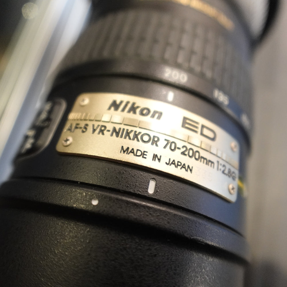 Used Nikon AF-S VR Nikkor 70-200mm F/2.8 G | U8