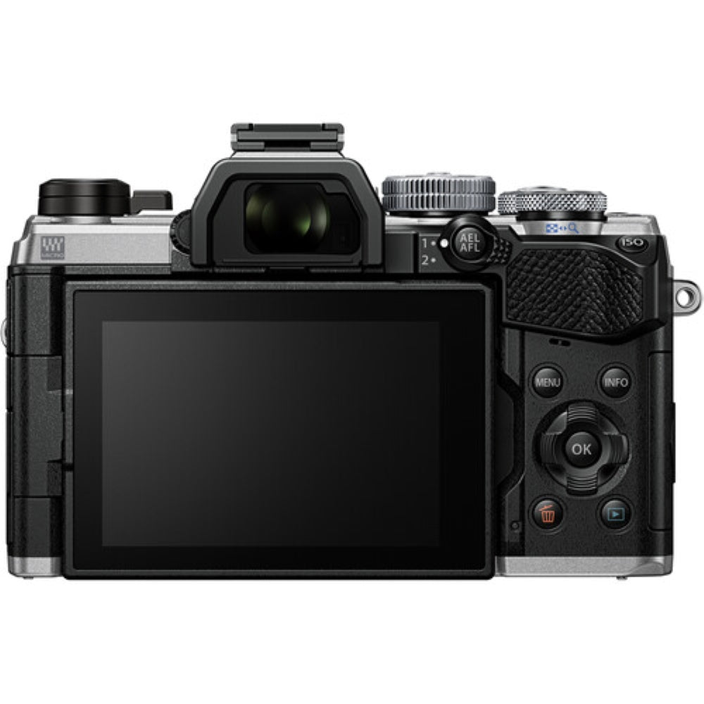 Olympus OM-5 Mirrorless Camera with 12-45mm f/4 PRO Lens | Silver