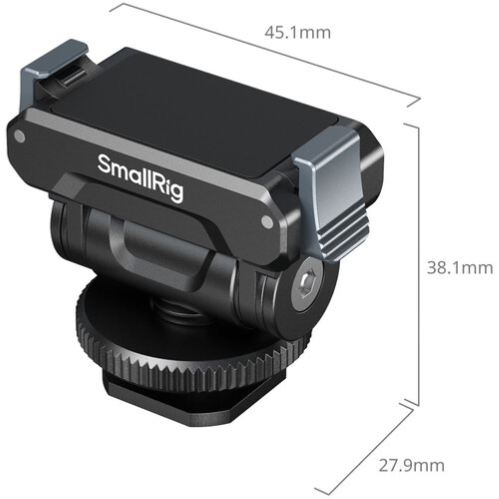 SmallRig Quick Release Support with Cold Shoe Adapter for DJI Osmo Action 5 Pro/4/3