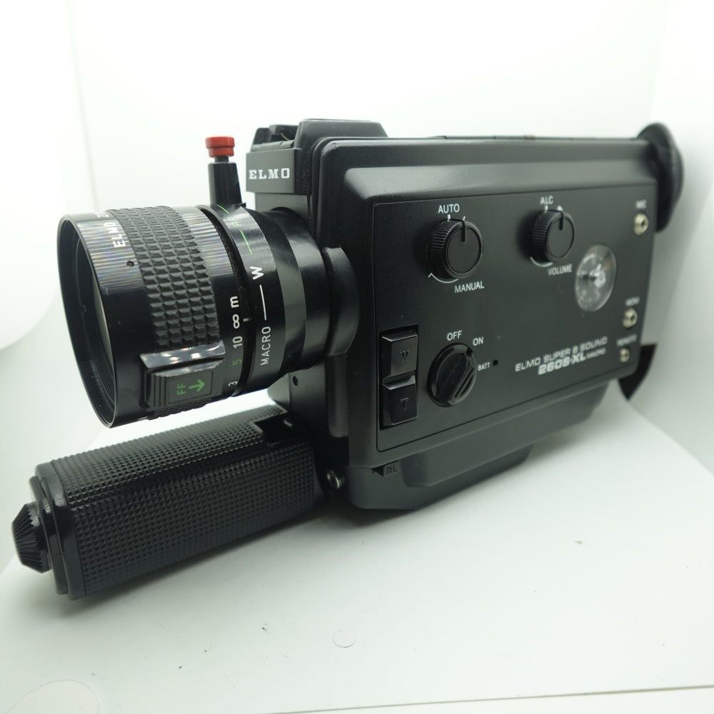 Used Elmo 260S-XL Macro Super 8 Movie Camera | Black | U9