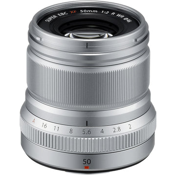 Fujifilm XF 50mm f/2 R WR Lens | Silver