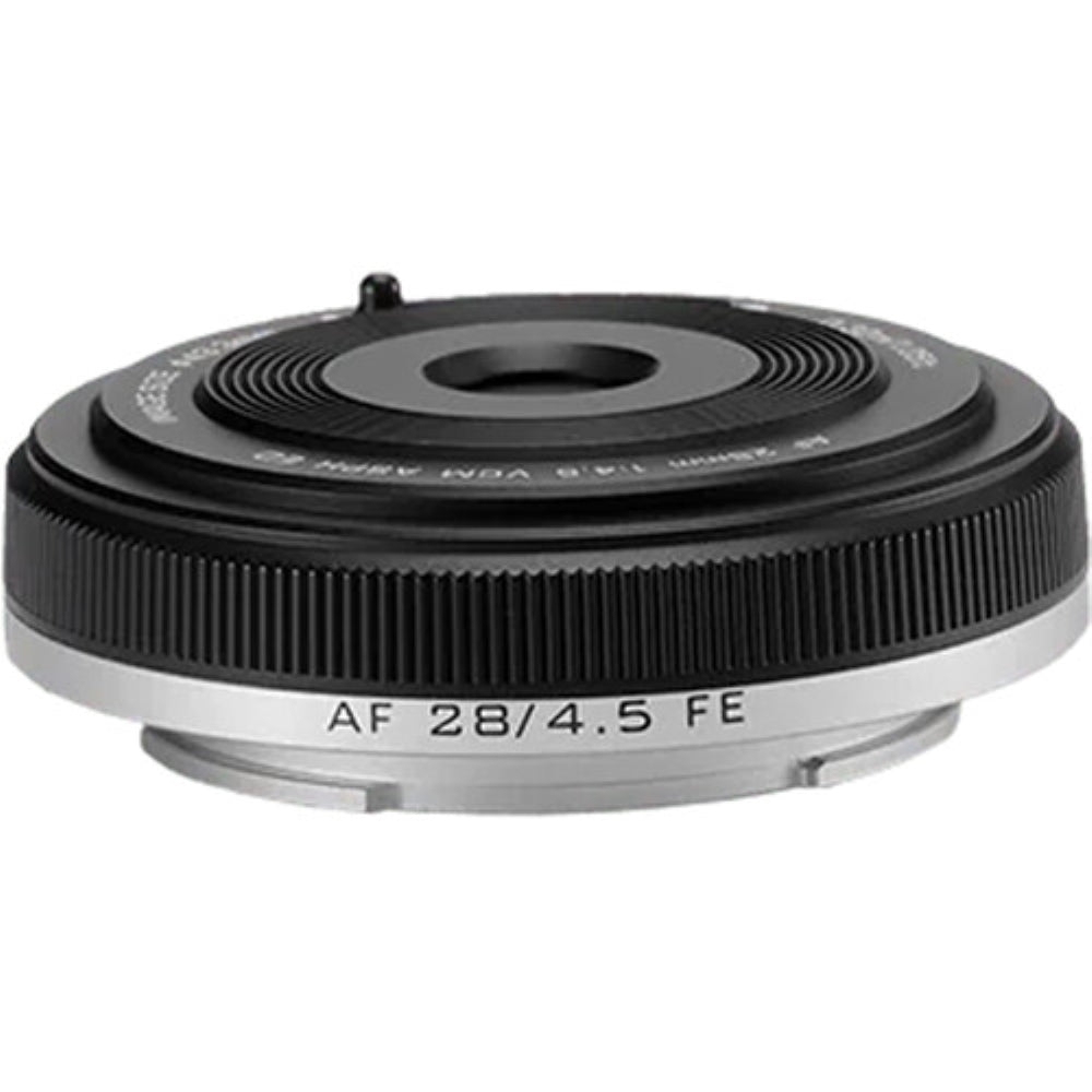 Viltrox AF 28mm f/4.5 FE Lens Compatible with Sony E Bundle with Lens Cap Keeper + Cleaning Kit + Cleaning Cloth (4 Items)
