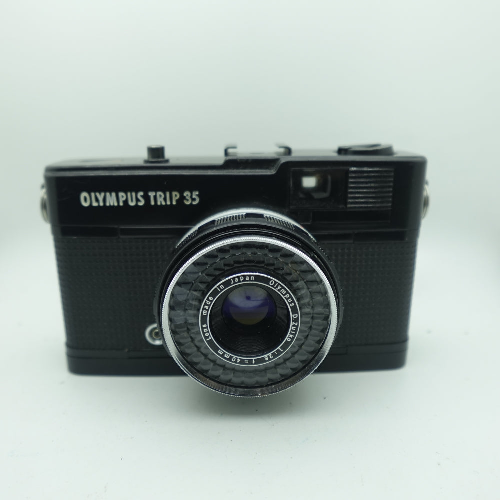 Used Olympus Trip 35 35mm Point and Shoot Camera | Black | U8