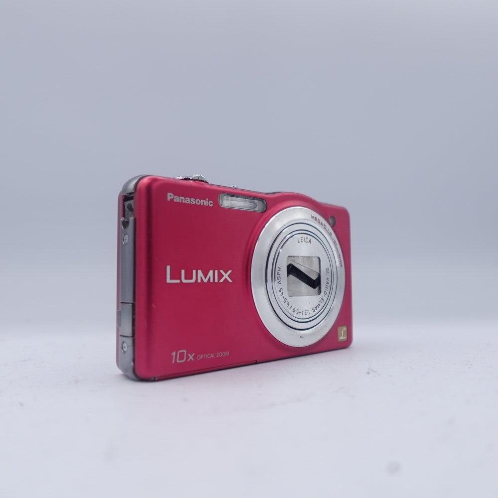 Used Panasonic Lumix DMC-ZS1 Point and Shoot Camera | Red | U8