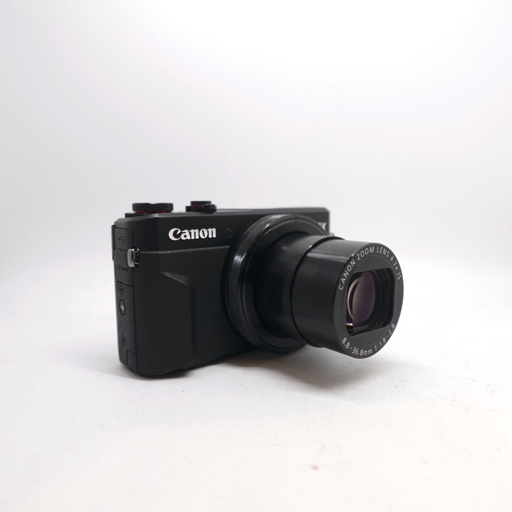Used Canon PowerShot G7X Mark II Digital Point and Shoot Camera | Black | U9