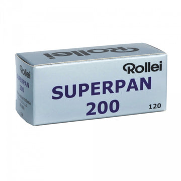 Rollei Superpan 200 Black and White Negative Film | 120 Roll Film