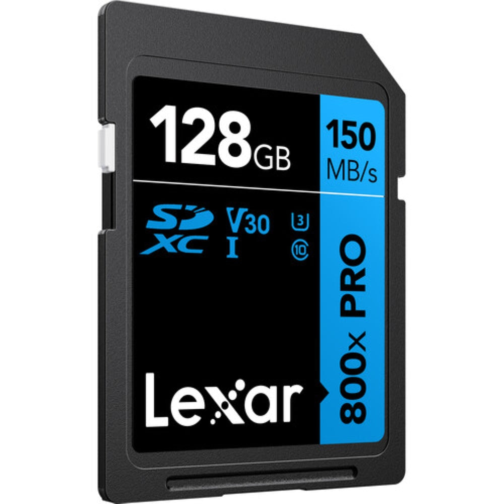 Lexar 128GB High-Performance 800x PRO UHS-I SDXC Memory Card | BLUE Series