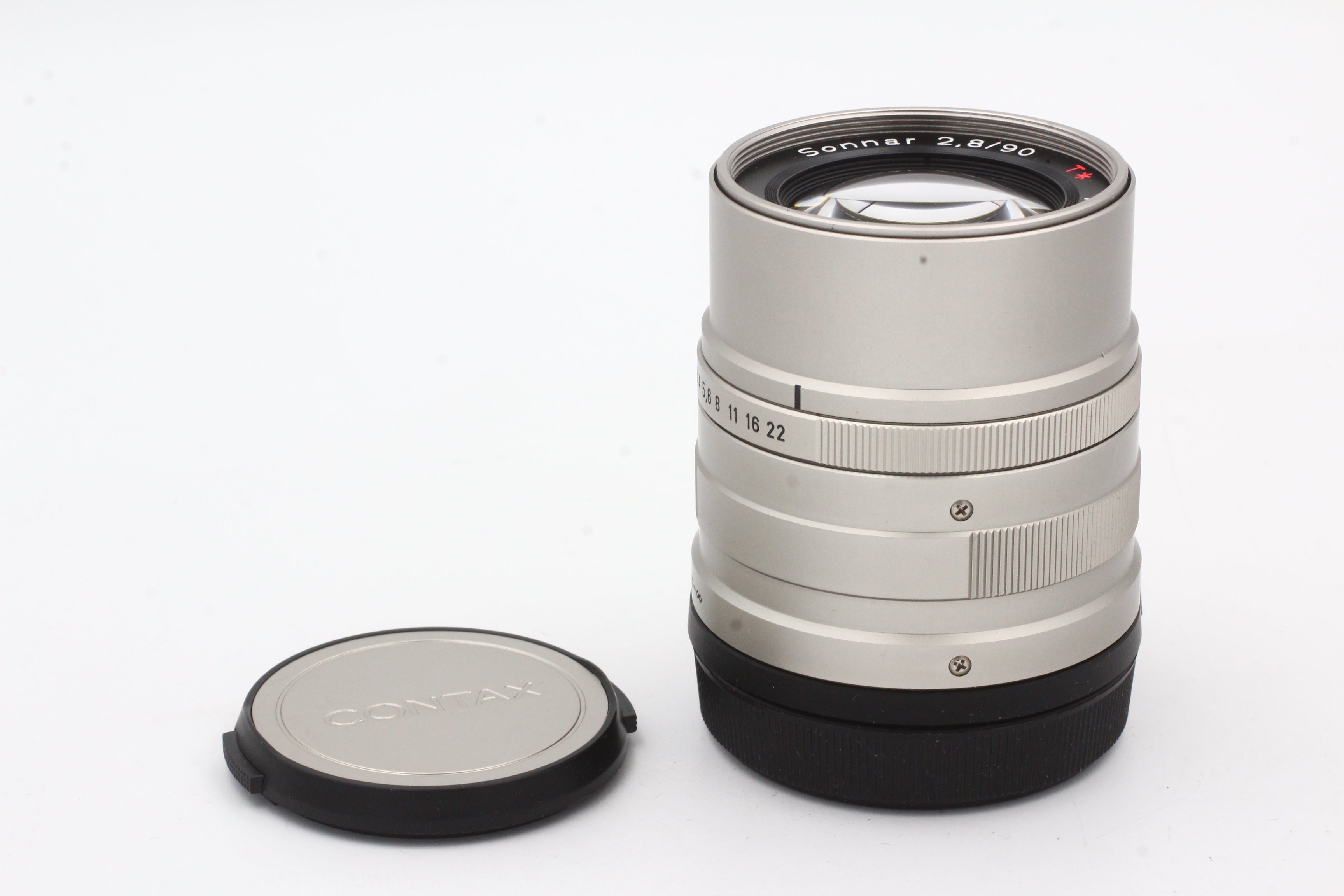 Used Contax G 90mm f2.8 T* Sonnar Lens Chrome - Used Very Good