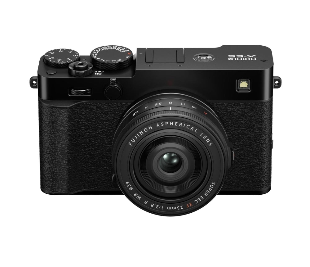 FUJIFILM X-E5 Mirrorless Camera with XF 23mm f/2.8 R WR Lens | Black