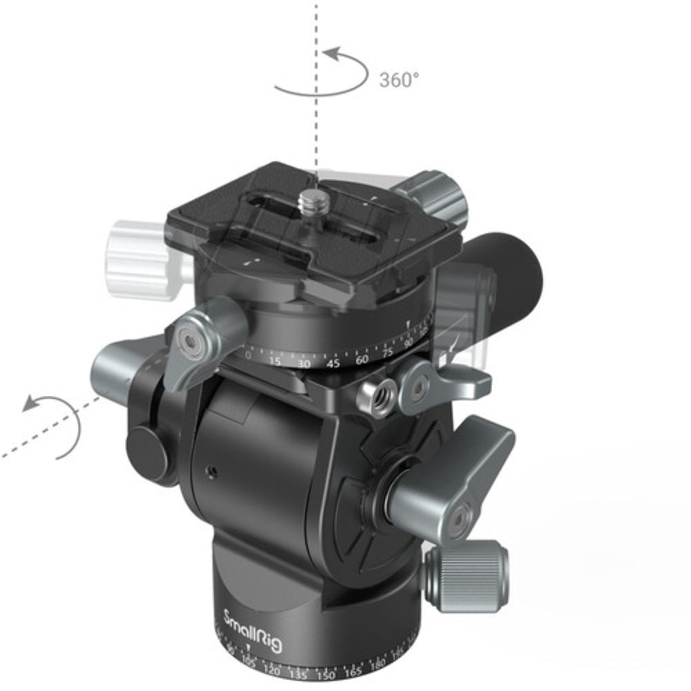 SmallRig Lightweight Fluid Video Head