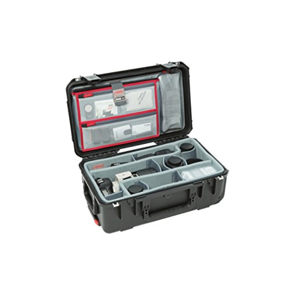 SKB iSeries 2011-7 Case with Think Tank Photo Dividers & Lid Organizer | Black
