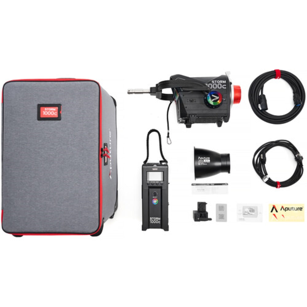 Aputure STORM 1000c BLAIR LED Monolight with Wide Reflector