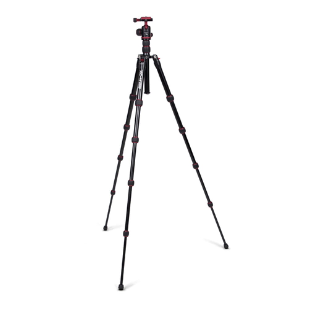 Promaster XC-M 522K Professional Tripod Kit with Head | Red