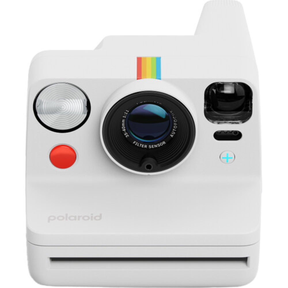 Polaroid Now+ Generation 3 i-Type Instant Camera Starter Set | White