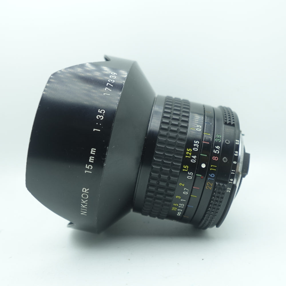 Used Nikon Nikkor 15mm F/3.5 | Black | U8