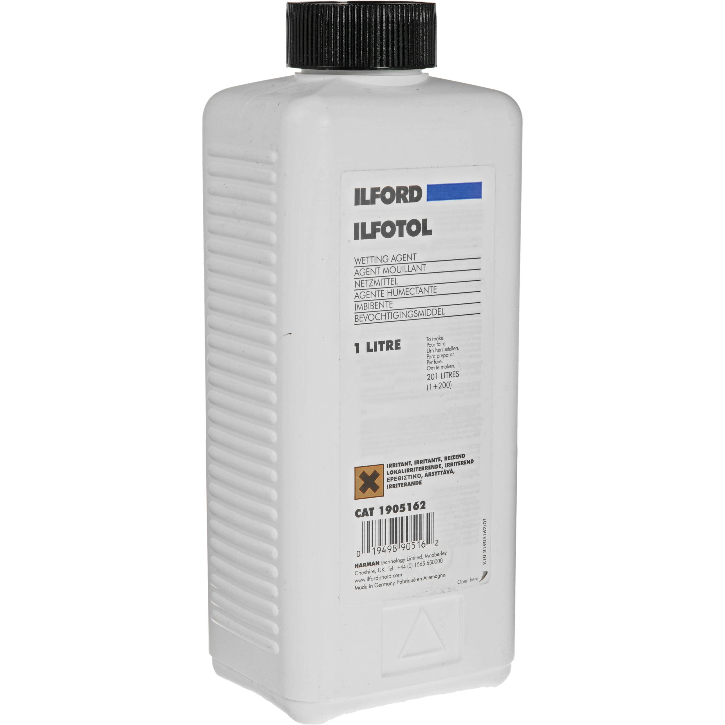Ilford Ilfotol Liquid Wetting Agent for Black & White Film & Paper | 1 Liter