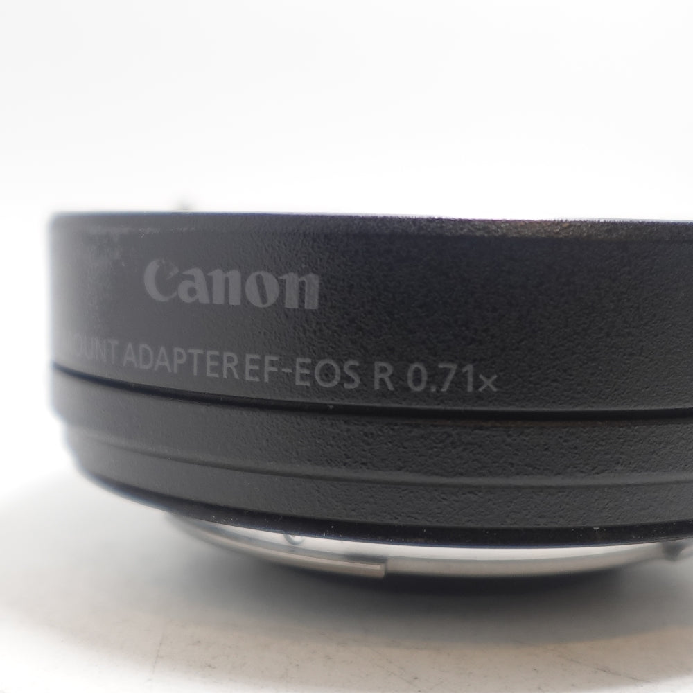 Used Canon Mount Adapter EF-EOS R 0.71x | Black | U7
