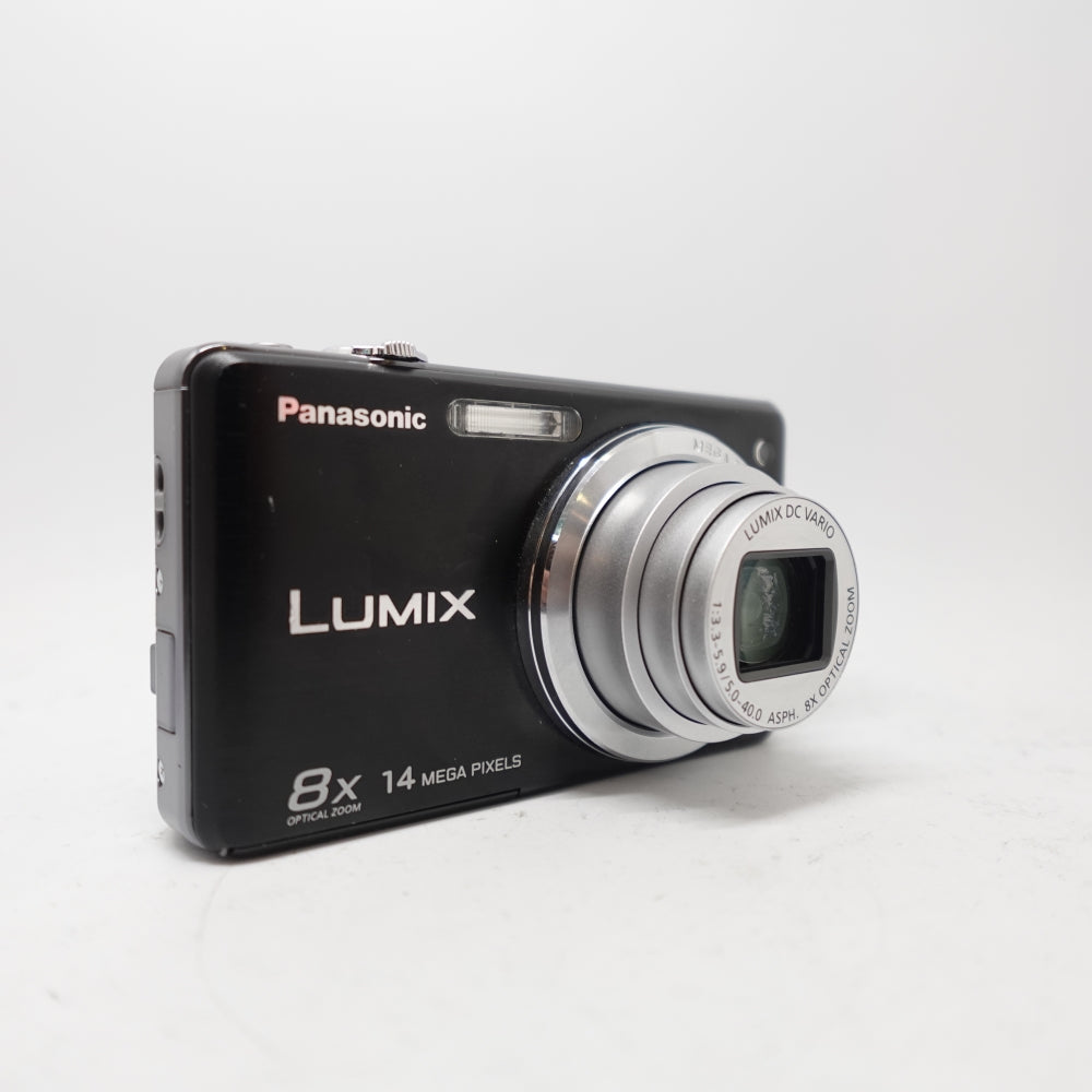 Used Panasonic Lumix DMC-FH20 Digital Point and Shoot Camera | Black | U9