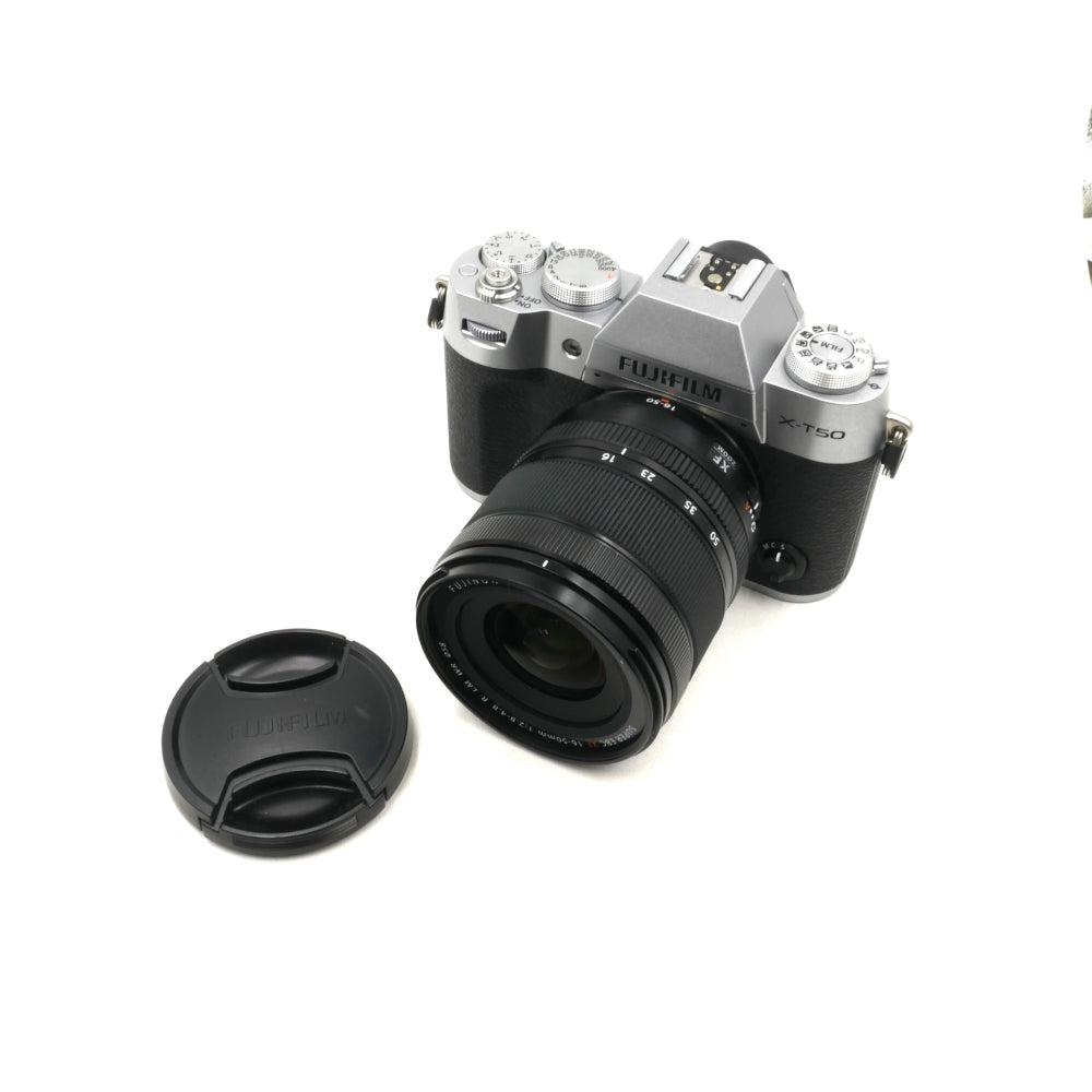 FUJIFILM X-T50 Mirrorless Camera with XF 16-50mm f/2.8-4.8 Lens | Silver **OPEN BOX**