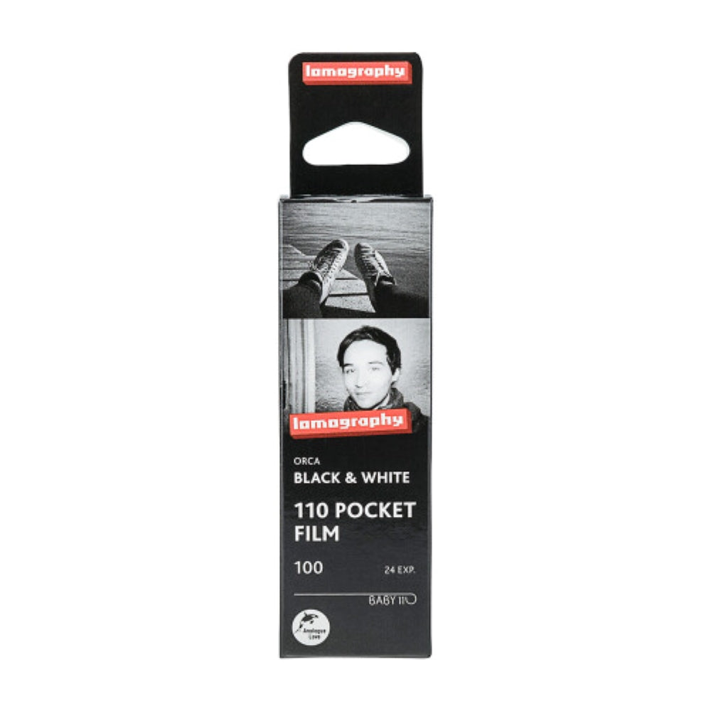 Lomography Orca Black and White Negative Film | 110 Cartridge, 24 Exposures