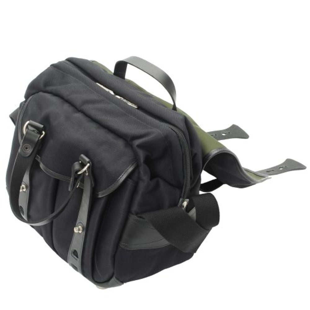 Billingham 207 Camera Bag | Black with Black Leather Trim