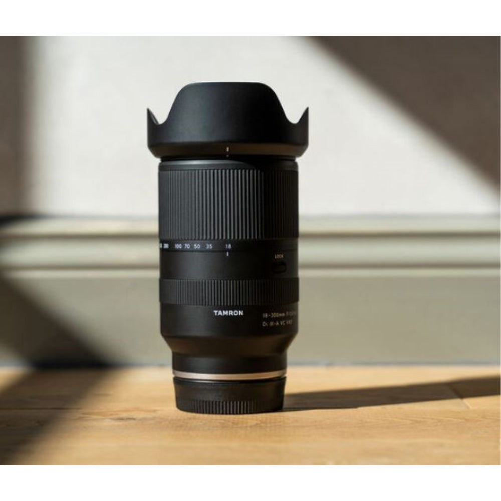 Tamron 18-300mm f/3.5-6.3 Di III VC VXD Lens Compatible with Z Mount (APS-C) Bundle with Tiffen Filter Set + Lens Cap Keeper + Cleaning Kit + Cleaning Cloth (5 Items)