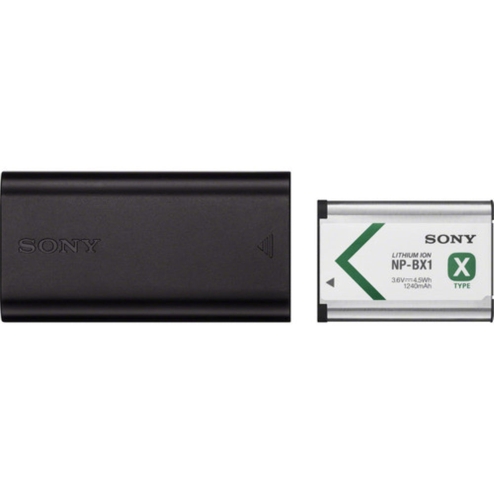 Sony Battery and Travel DC Charger Kit with NP-BX1 Battery