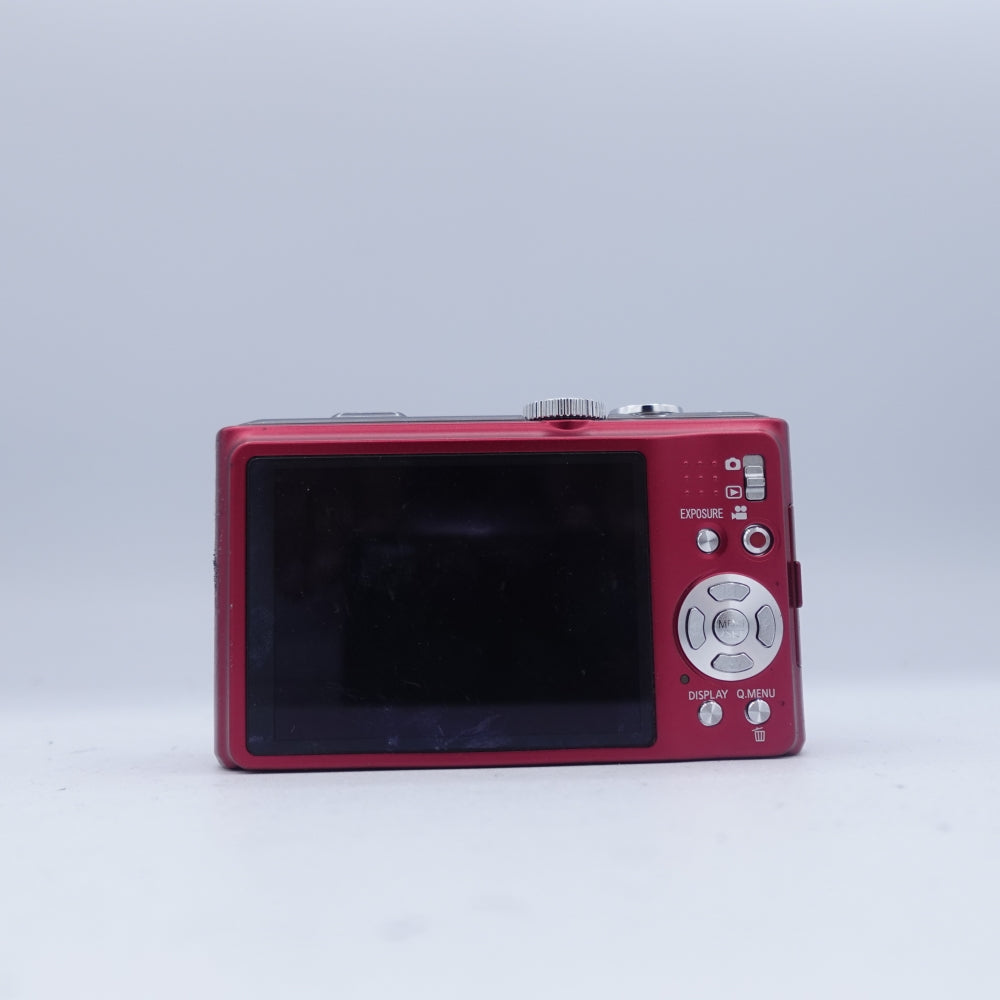 Used Panasonic Lumix DMC-ZS7 Digital Point and Shoot Camera | Red | U8