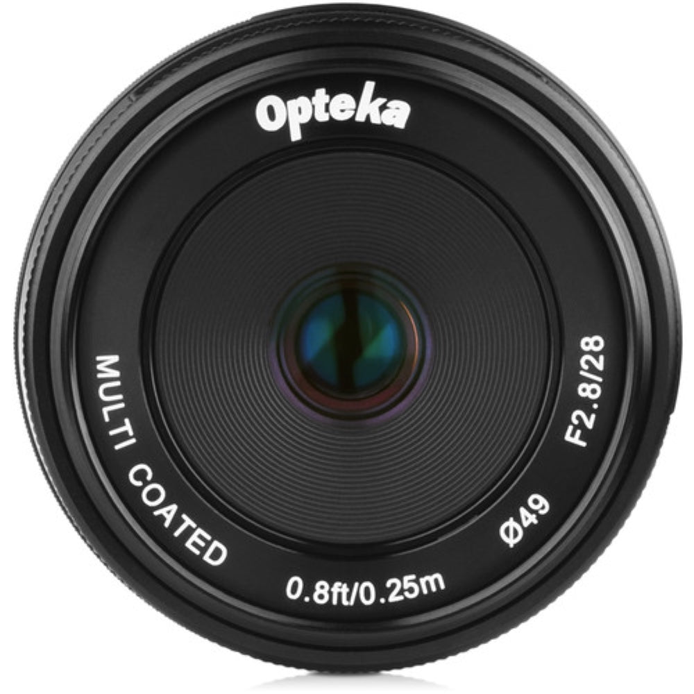 Opteka 28mm f/2.8 Lens for Micro Four Thirds