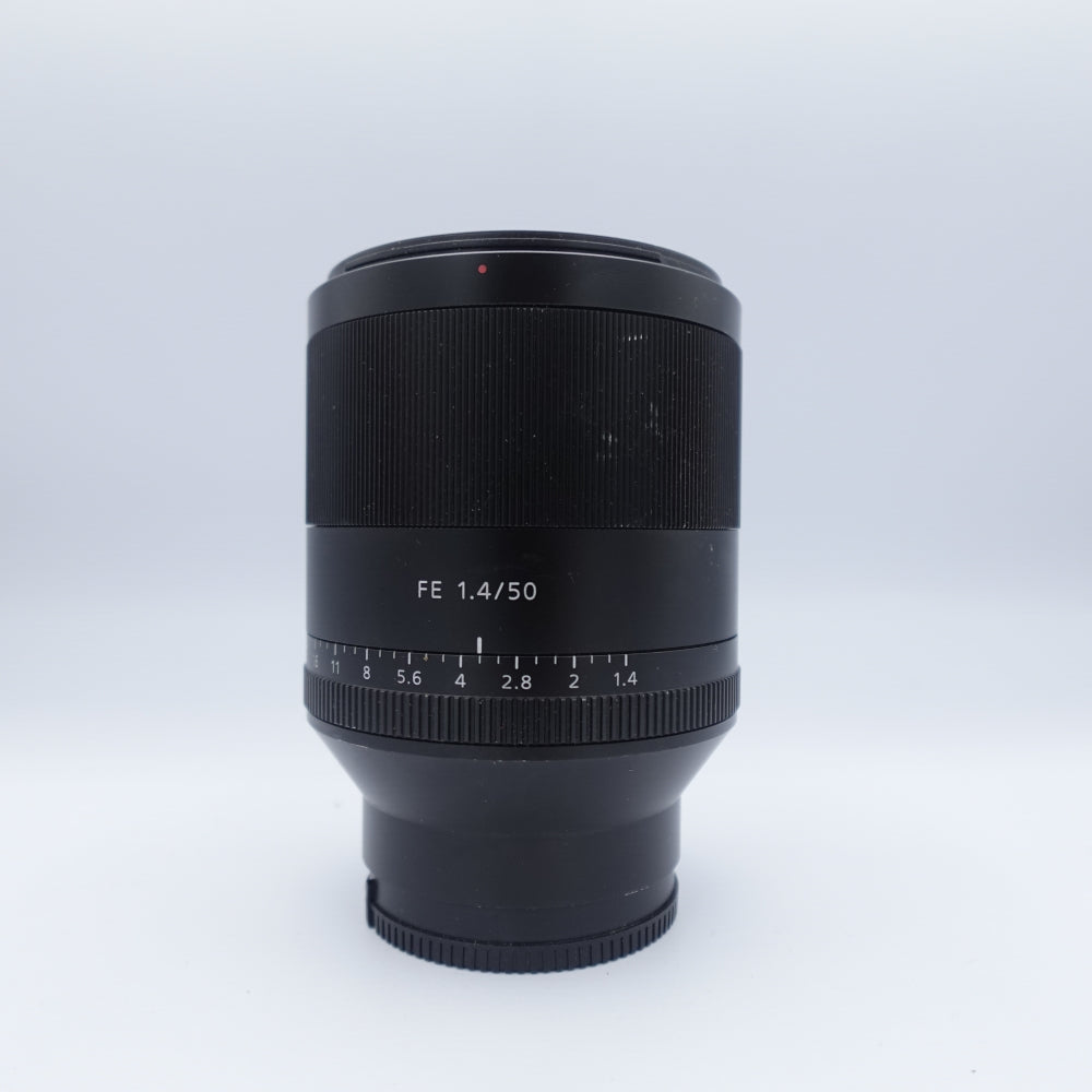 Used Sony Planar T* FE 50mm f/1.4 ZA Lens | Black | U9